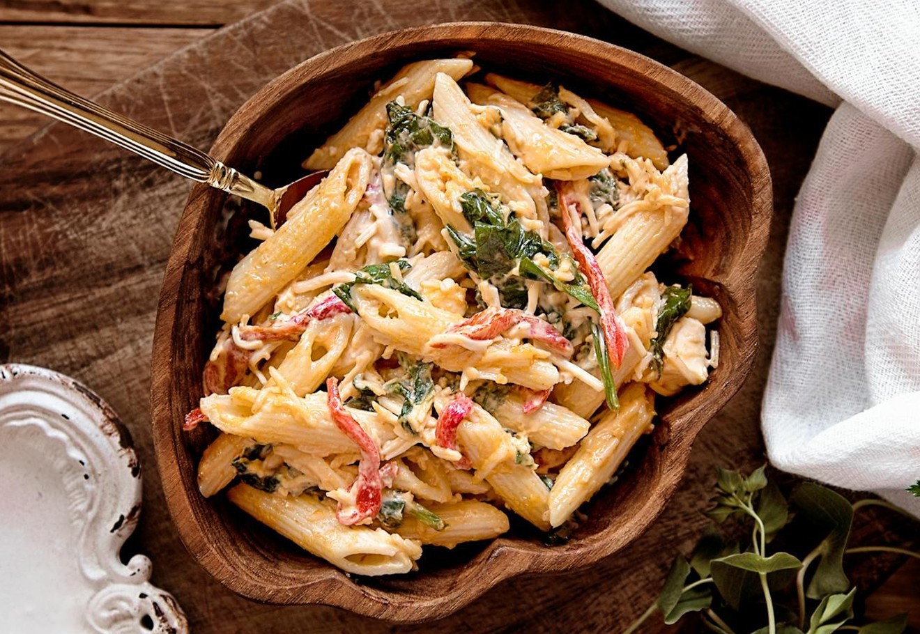 Pastasalade van de grill